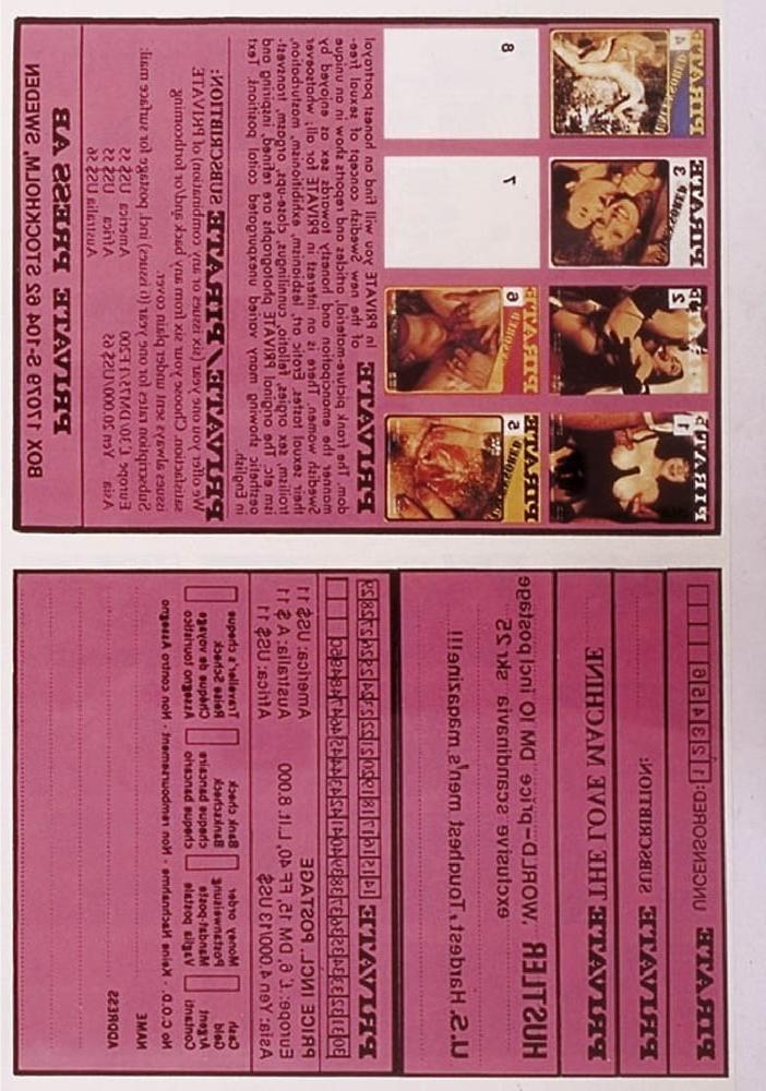 25P Vintage Retro Porno - Private Magazine - 049