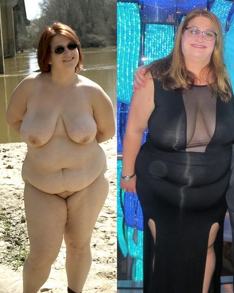 25P Angezogene, unbekleidete BBWs 2