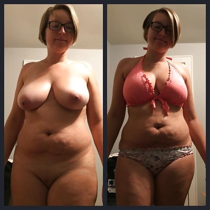 25P Angezogene, unbekleidete BBWs 2