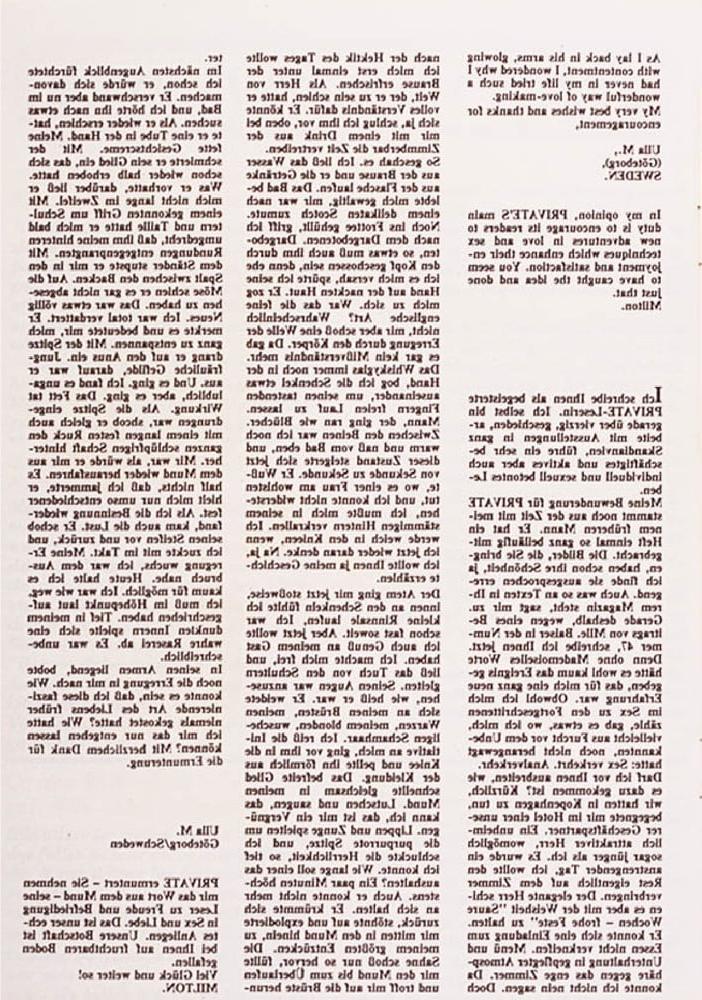 25P Vintage Retro Porno - Private Magazine - 048
