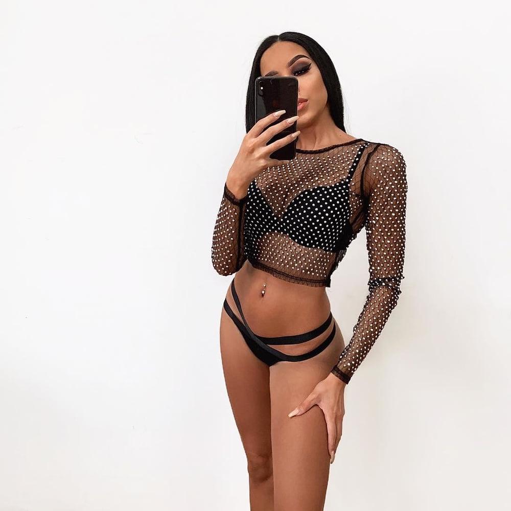 25P Monia - Hot Brunette - Italian Babe - Nice Tits, Ass &amp; Legs