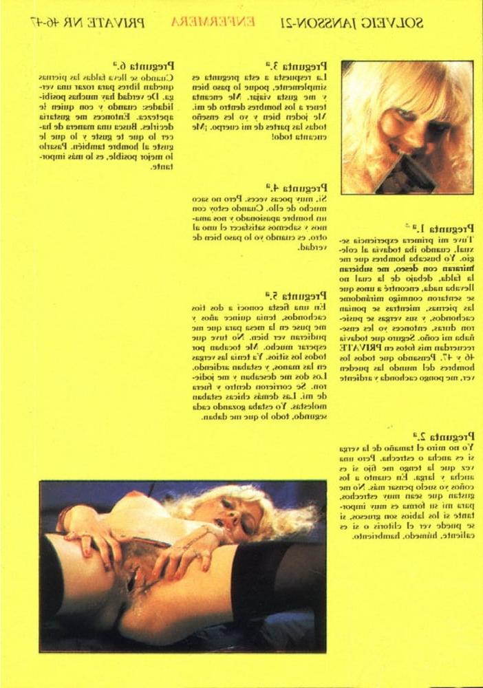 25P Vintage Retro Porno - Private Magazine - 052