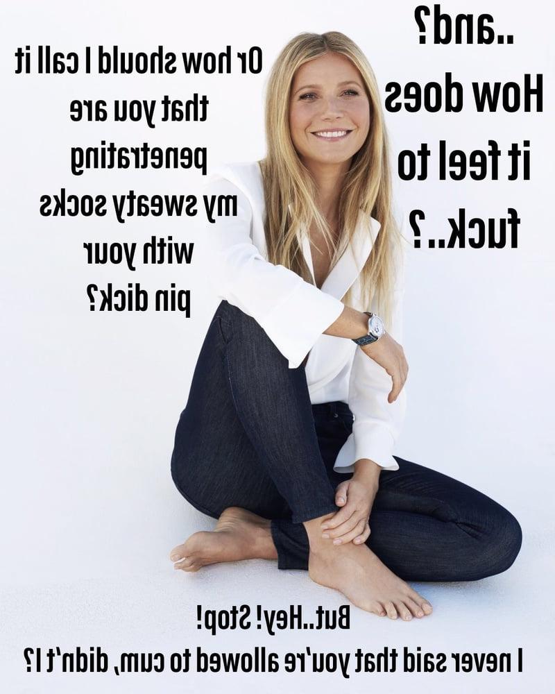 10P Celebrity Femdom Captions - Mixed 4