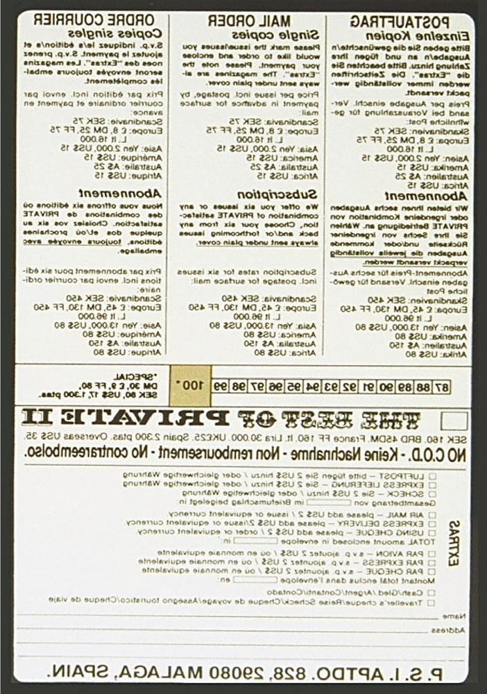 25P Vintage Retro Porno - Private Magazine - 097
