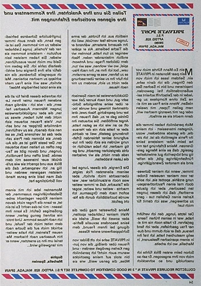 25P Vintage Retro Porno - Private Magazine - 099
