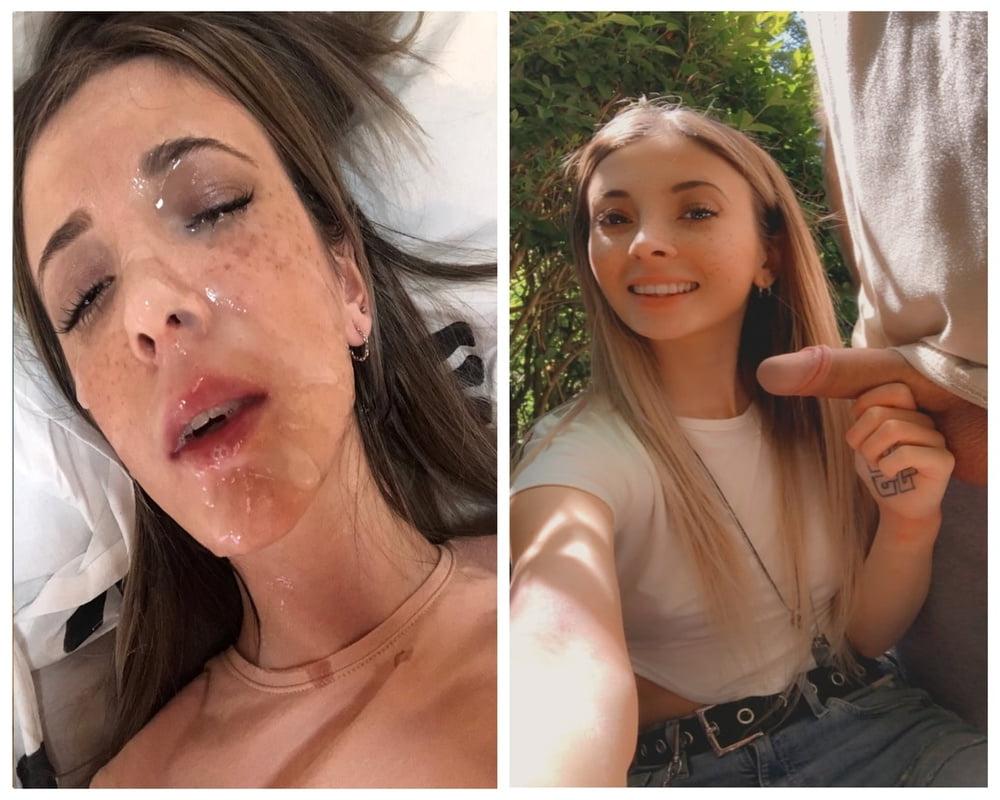 25P Before + After (cum covered sluts) 20