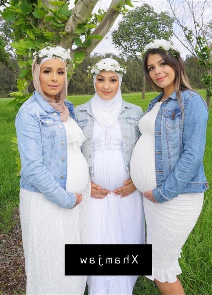8P Pregnant Hijabi Slut 4