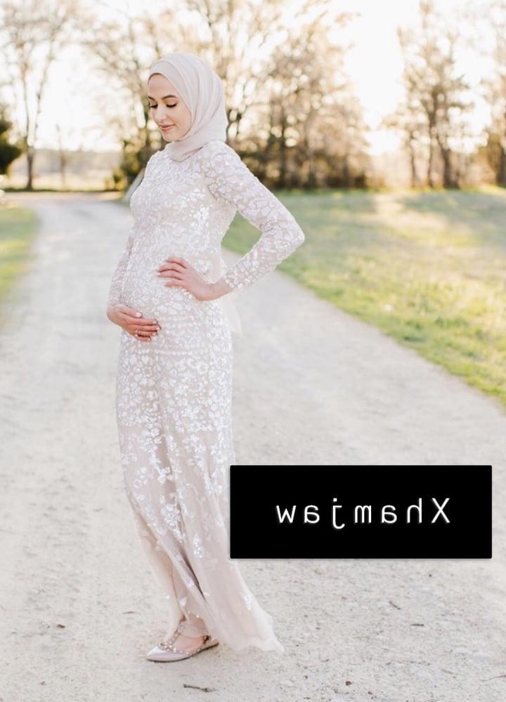 8P Pregnant Hijabi Slut 4