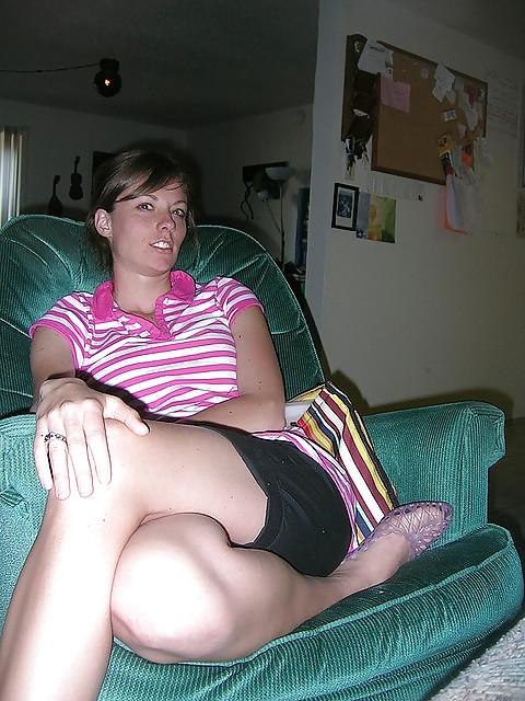 8P Brunette Wife Posing