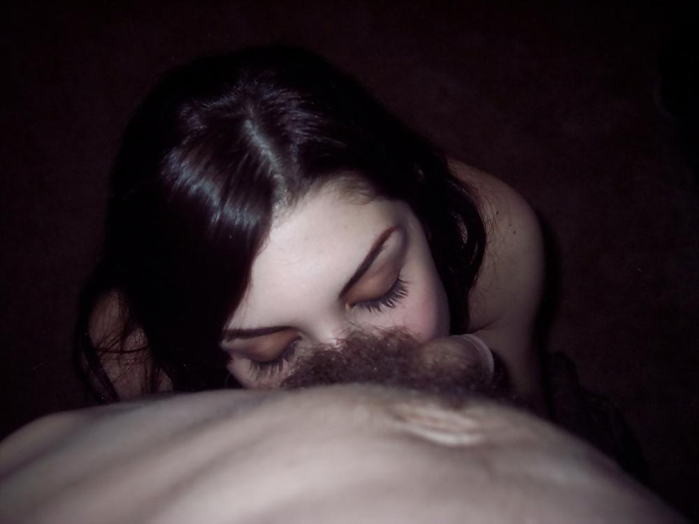 25P Hot brunette have some fun with her boyfriend