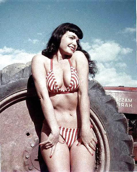 25P Bettie Page-Sammlung.