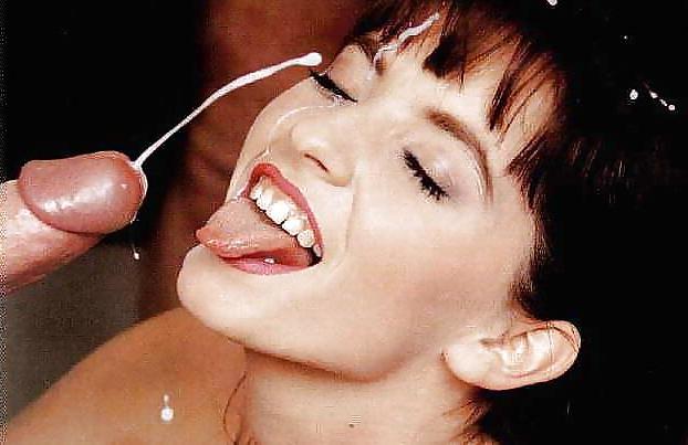 25P Cum on Her Face