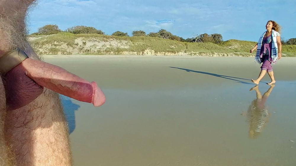 11P Public erection exhibitionist flasher #1