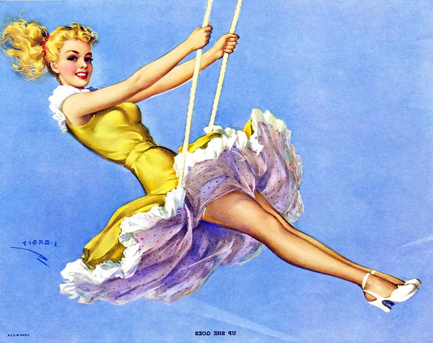 25P Vintage PinUps 20s to 50s
