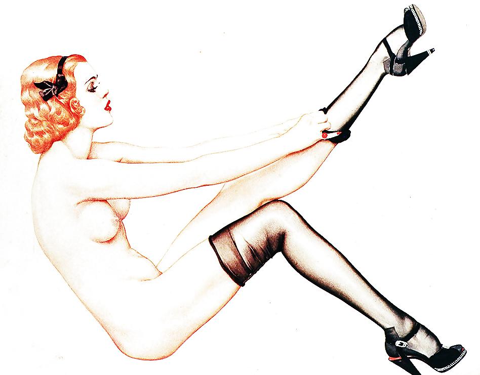 25P Vintage PinUps 20s to 50s