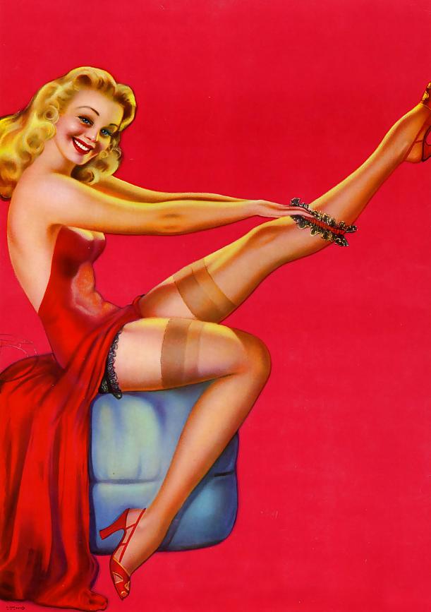 25P Vintage PinUps 20s to 50s