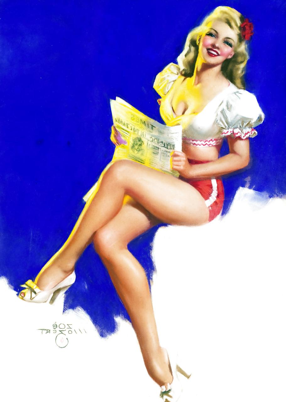25P Vintage PinUps 20s to 50s