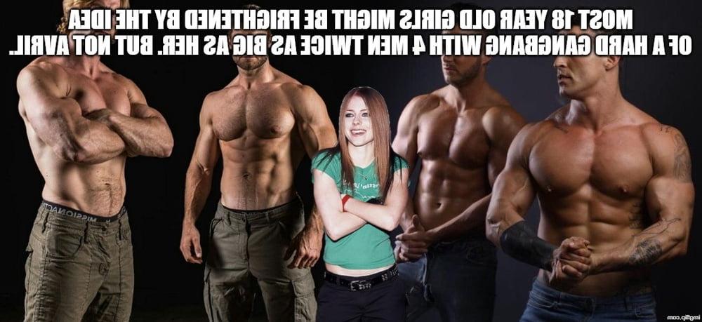 20P Celebrity gangbang captions #685 (Avril)