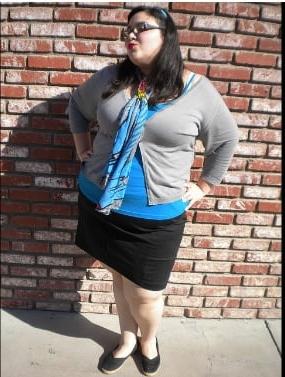 25P Pretty BBWs and fatties from fashion blogs #2