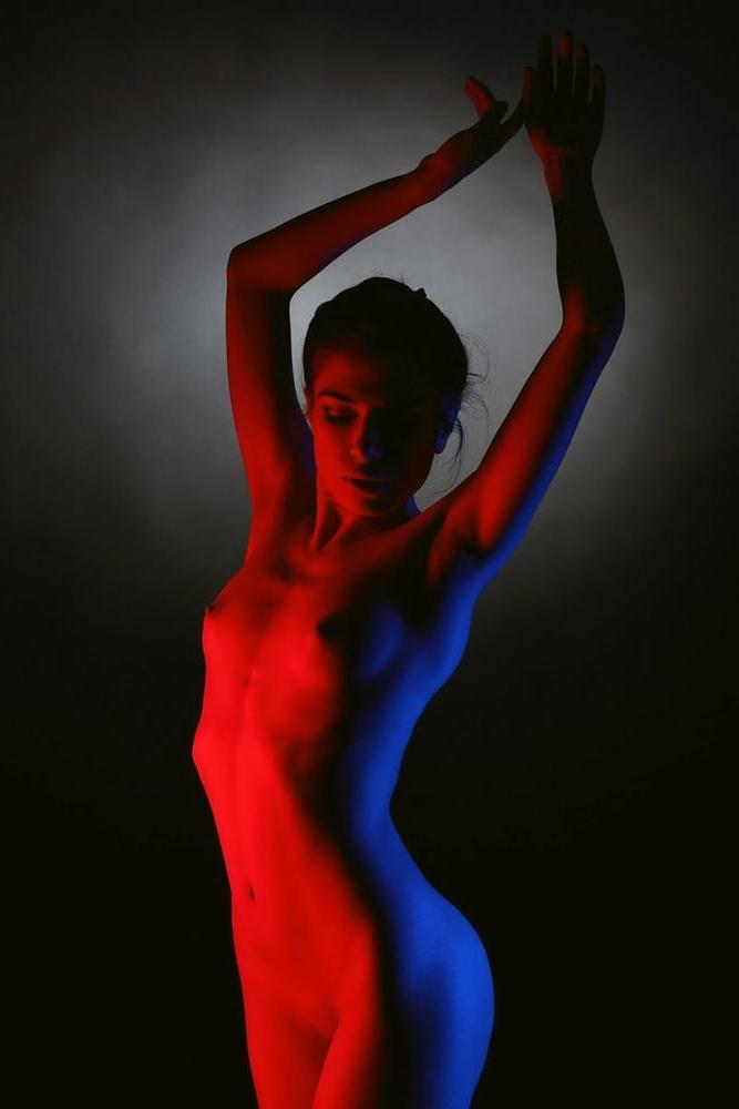 25P Chiara Bianchino posing naked march 2018