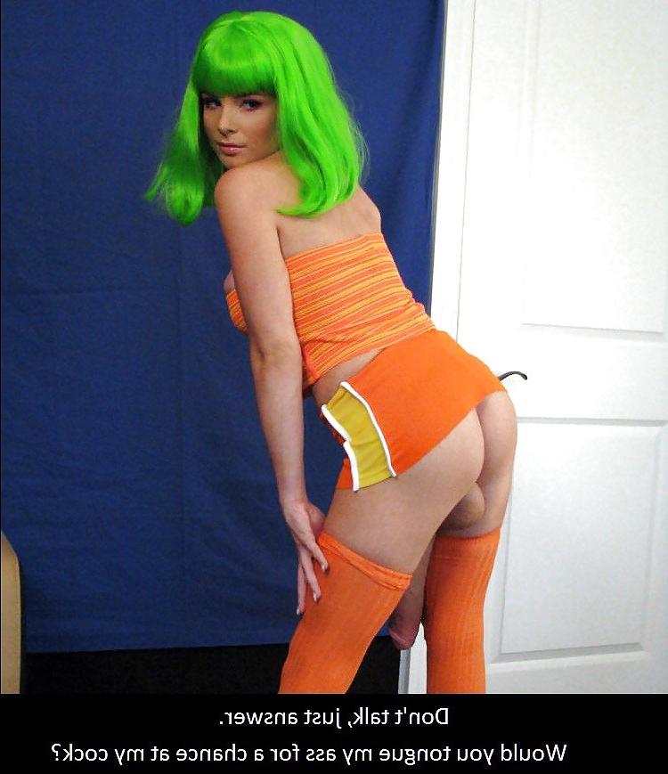 24P Humiliating, femdom, cuckold, strapon captions