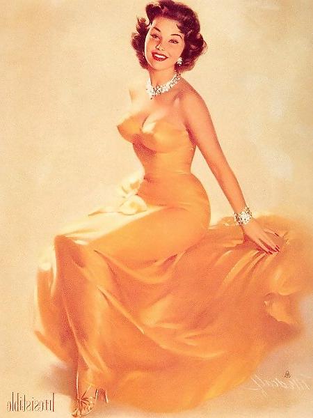 15P Vintage Pinups Bill Medcalf