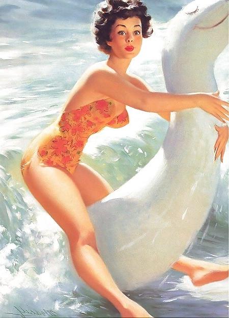 15P Vintage Pinups Bill Medcalf
