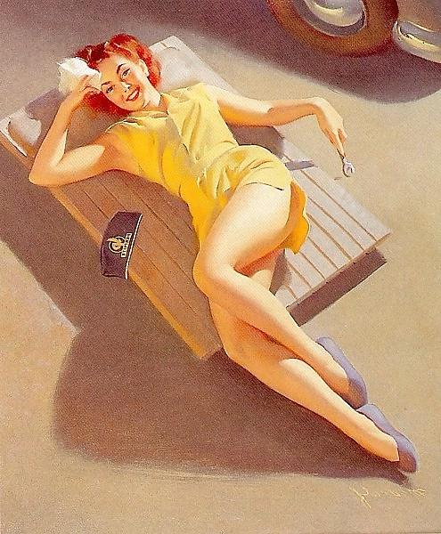 15P Vintage Pinups Bill Medcalf
