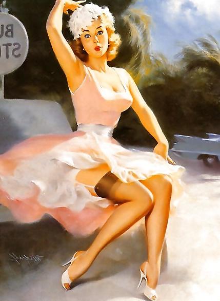 15P Vintage Pinups Bill Medcalf