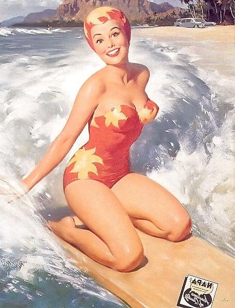 15P Vintage Pinups Bill Medcalf