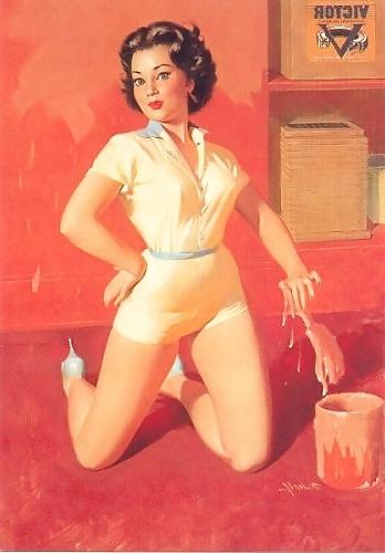 15P Vintage Pinups Bill Medcalf