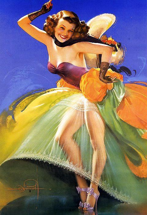 25P Vintage Pinups Rolf Armstrong