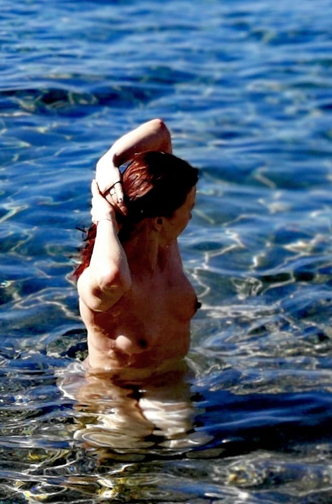 10P Greek cuckold slut Irina - Nude sunbathing 4
