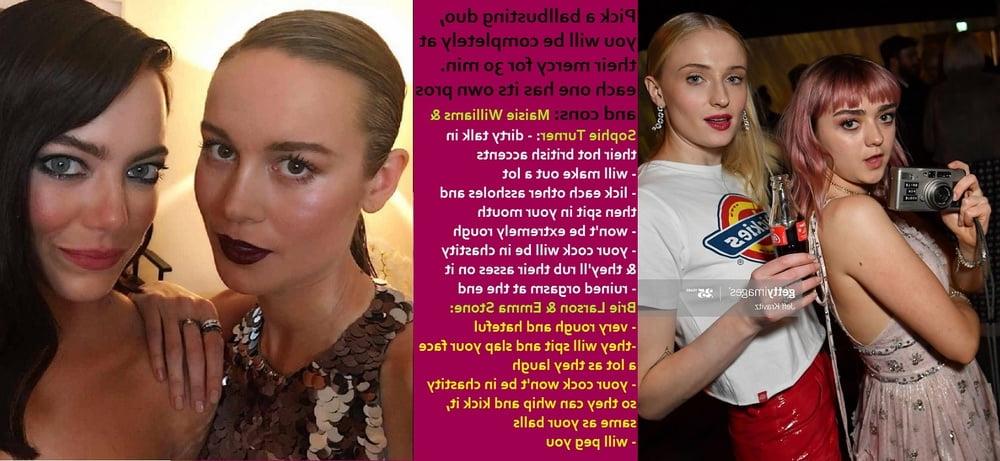 13P Choose 12: celeb femdom, celebrity humiliation, slave, porn