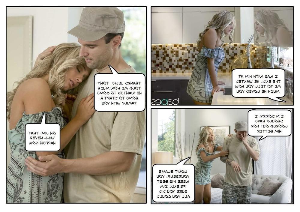 8P Soldier's cheating widow