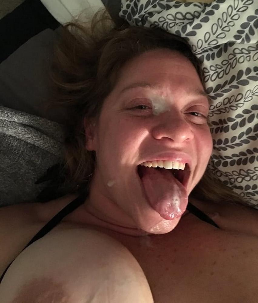 25P BBW Big Tits Facial 4