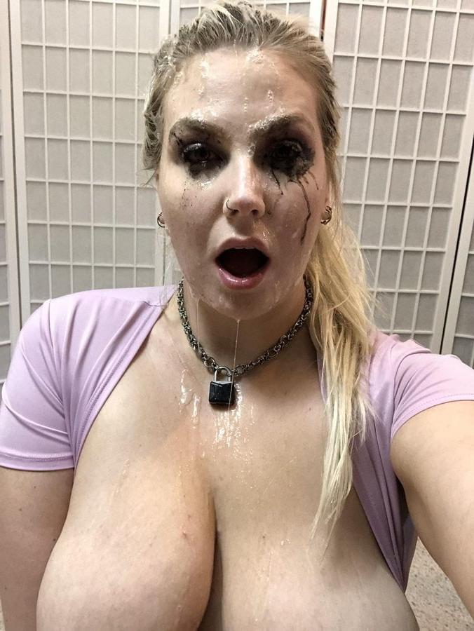 25P BBW Big Tits Facial 4