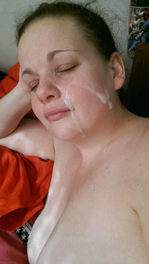 25P BBW Big Tits Facial 4