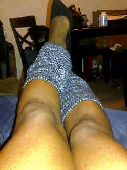 7P Pretty Ebony Feet