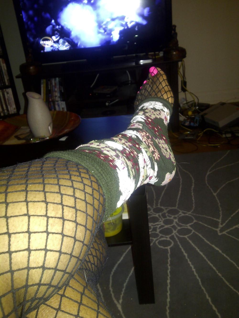 7P Pretty Ebony Feet