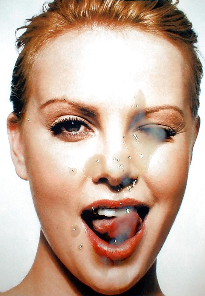 12P Cum on Famous sluts