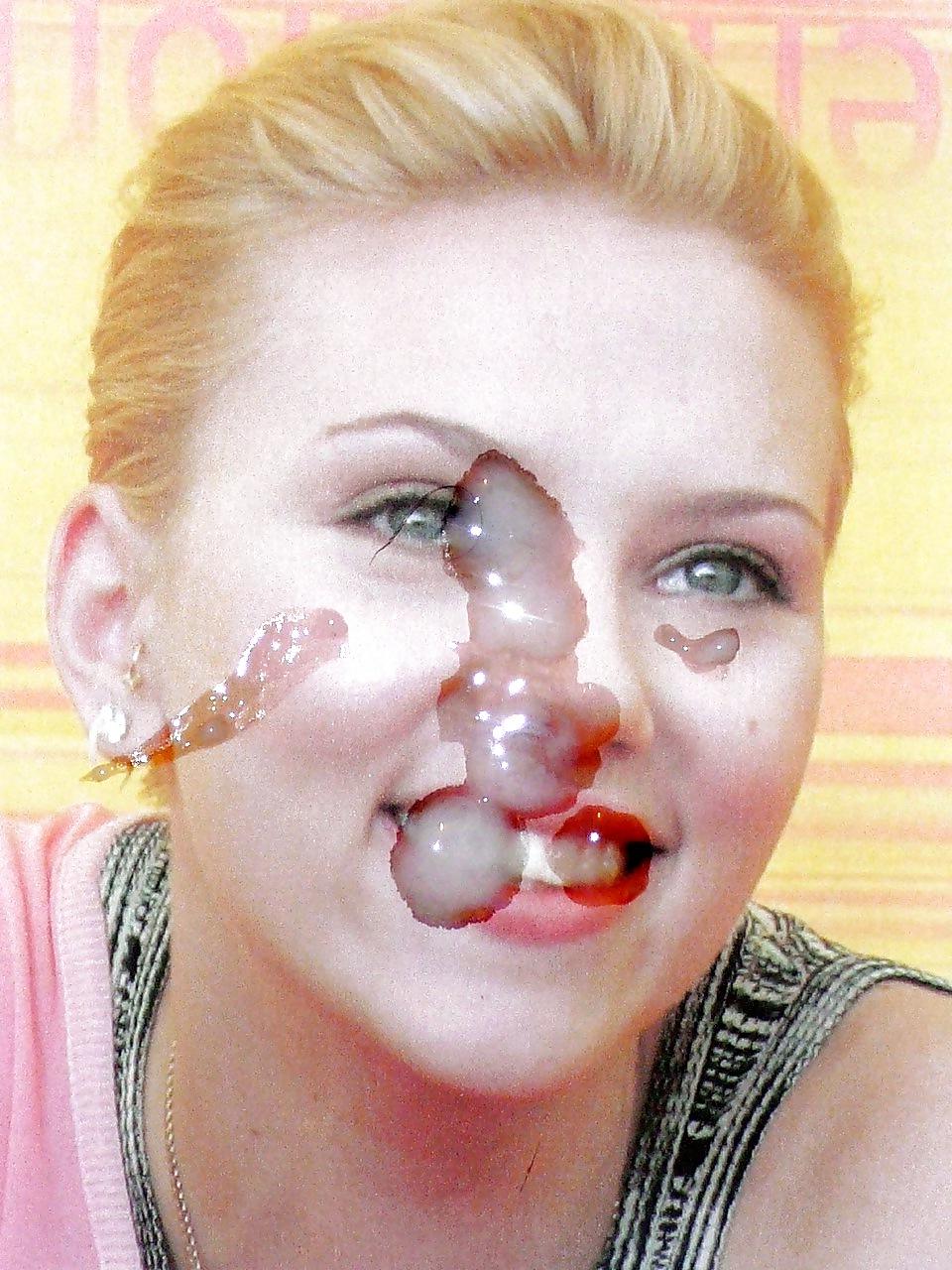 12P Cum on Famous sluts