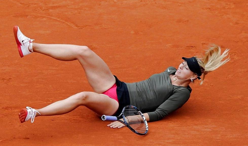 23P Maria Sharapova's sweaty cunt - I'd give anything to lick it
