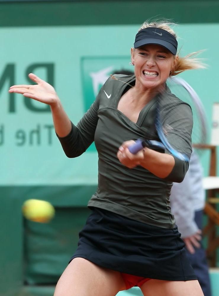 23P Maria Sharapova's sweaty cunt - I'd give anything to lick it