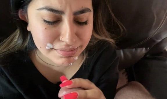25P Cumslut facial 1