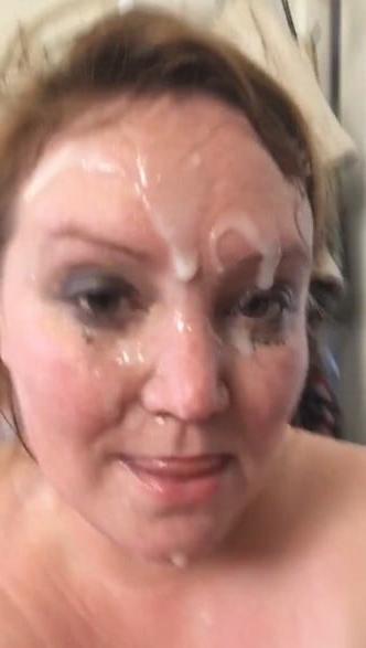 25P Cumslut facial 1