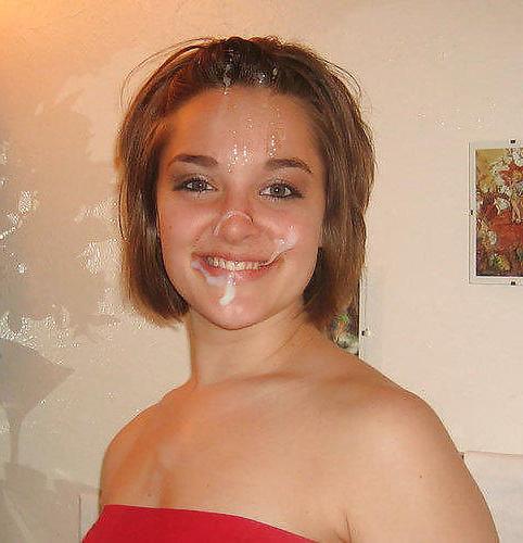 20P JIZZ ON HER FACE I