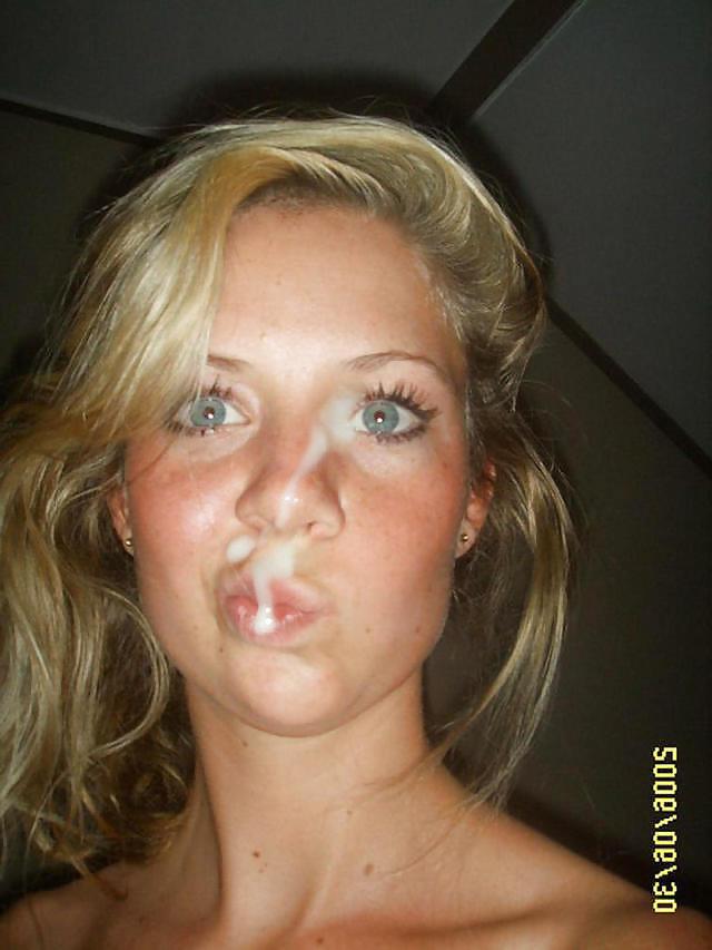 20P JIZZ ON HER FACE I