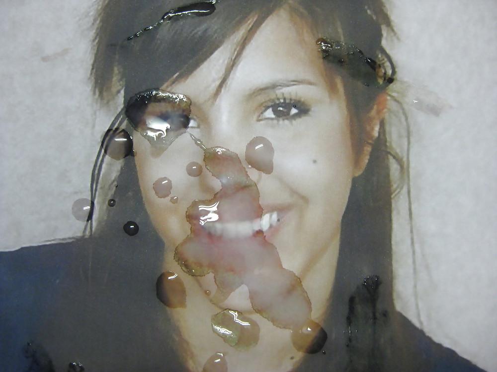 12P Gman Cum on Face of a French Slut 