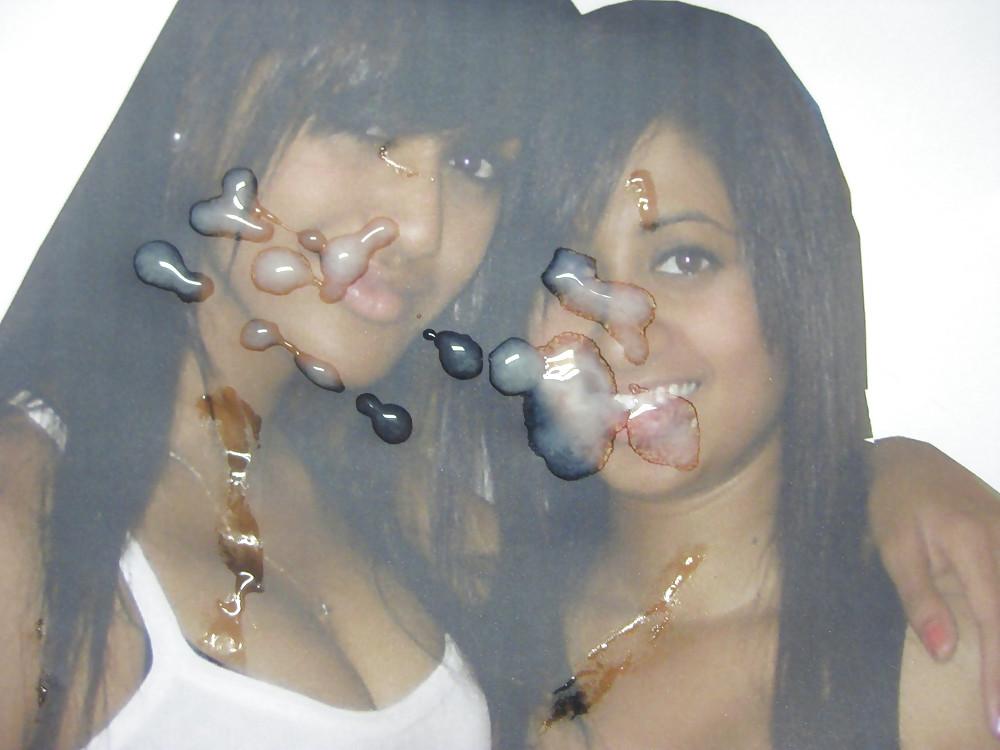 11P Gman Cum on Face of two Sexy Girls from Montreal